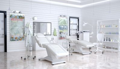 Sessel für einen Schönheitssalon