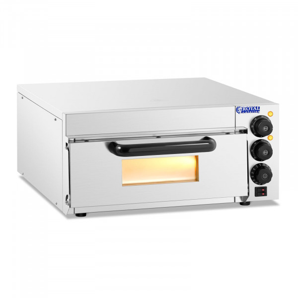 B-Ware Pizzaofen - 1 Kammer - Royal Catering - 2,000 W - Ø 36 cm