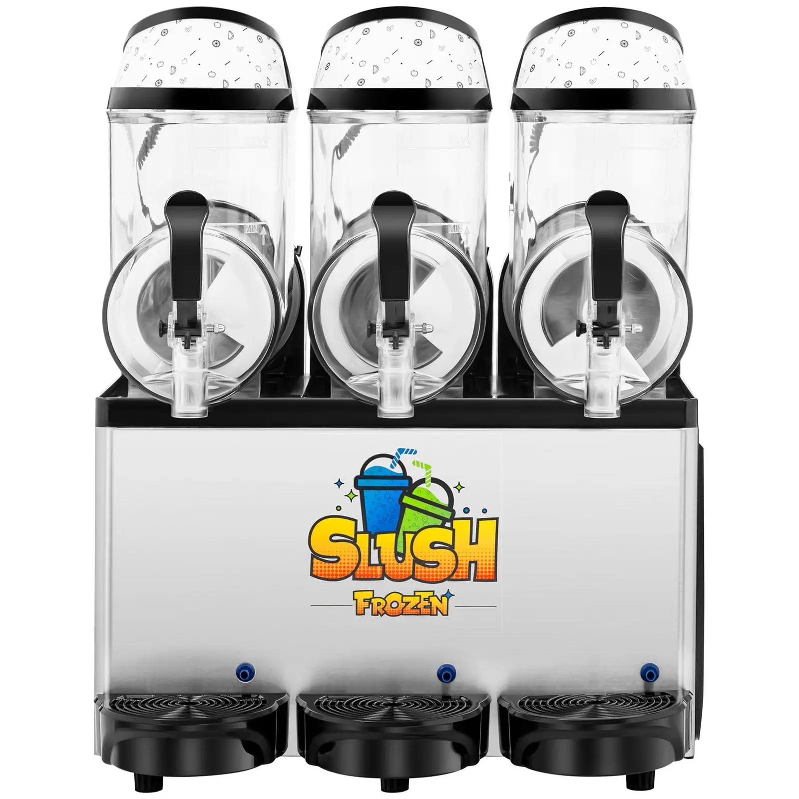 Slush-Maschine - 3 x 10 l - LED
