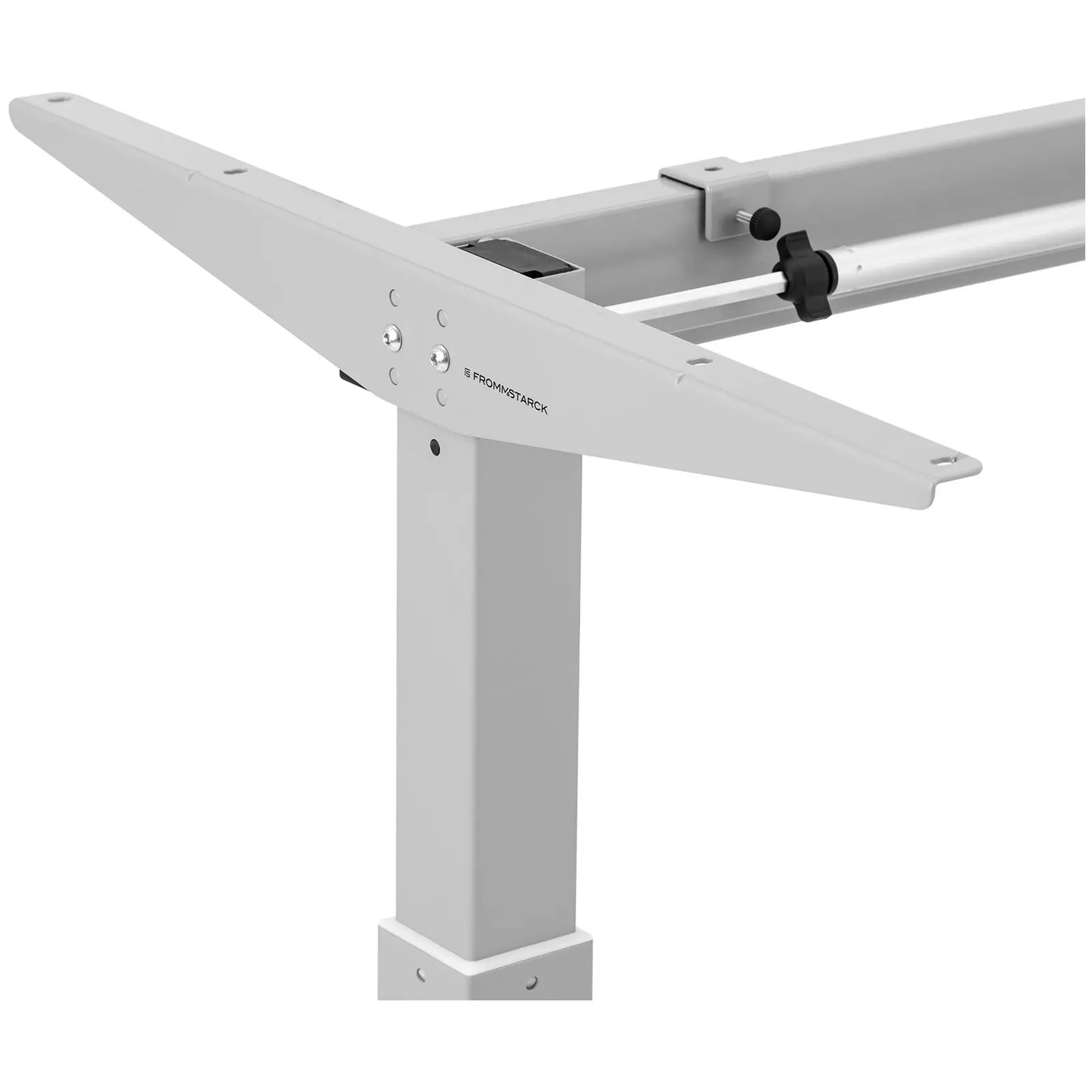 Höhenverstellbares Schreibtisch-Gestell - 120 W - 80 kg - grau
