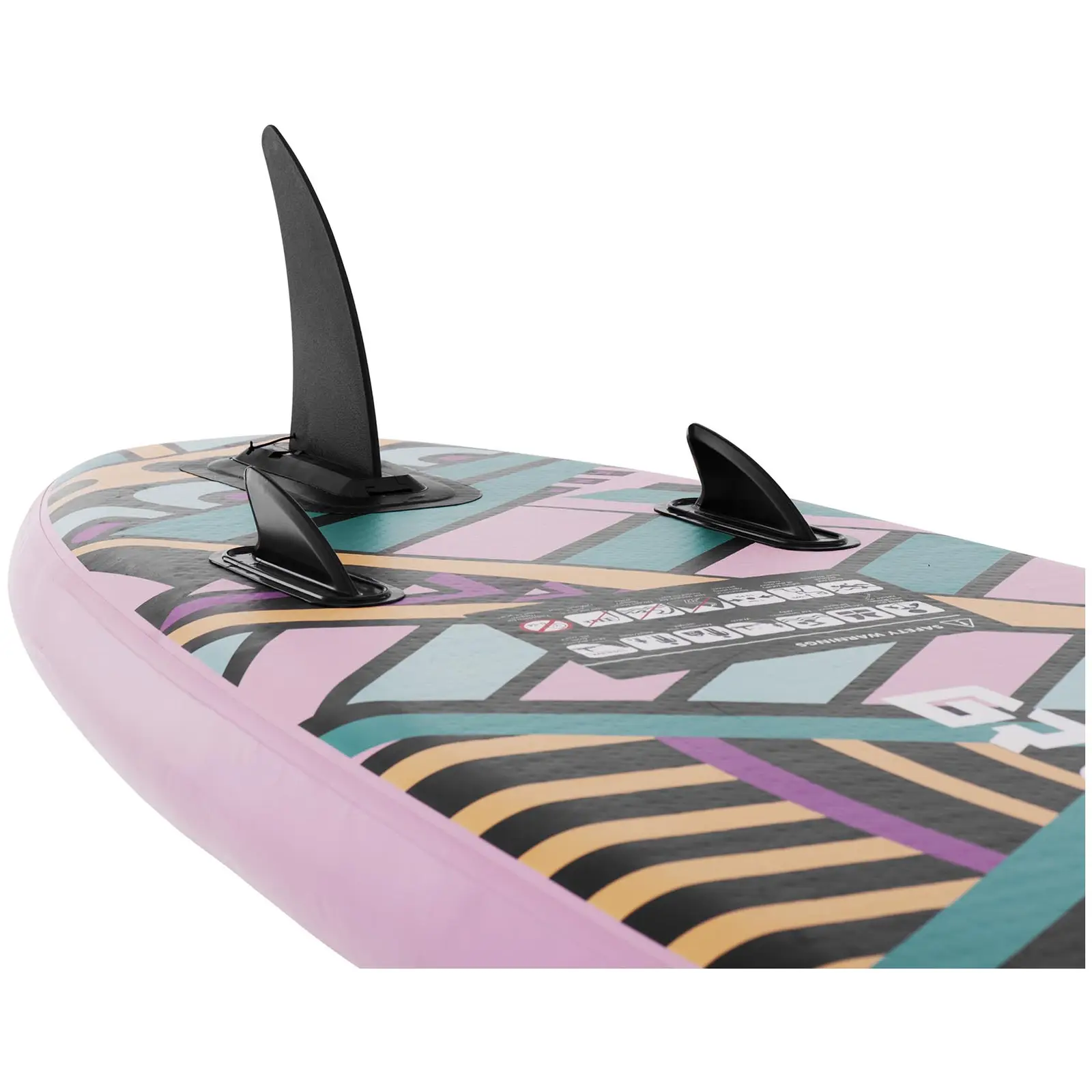 Stand Up Paddleboard - 100 kg - aufblasbar - pink
