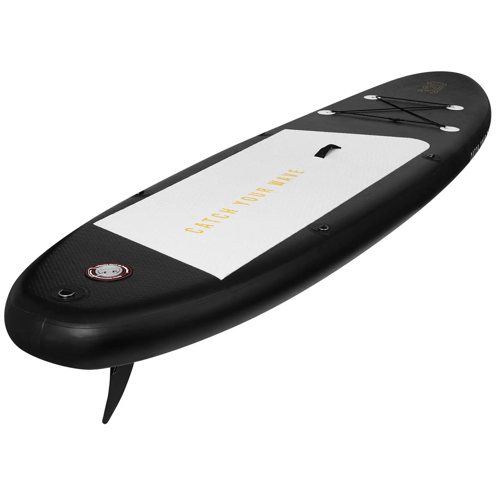 Nafukovací stand up paddleboard - 130 kg - černý