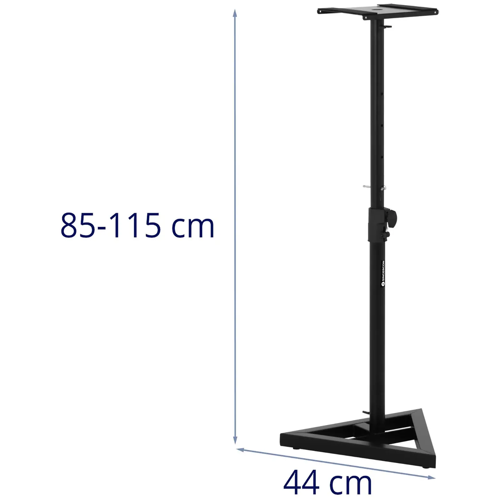 Lautsprecherständer - 1 Paar - bis 48 kg - 83 bis 115 cm