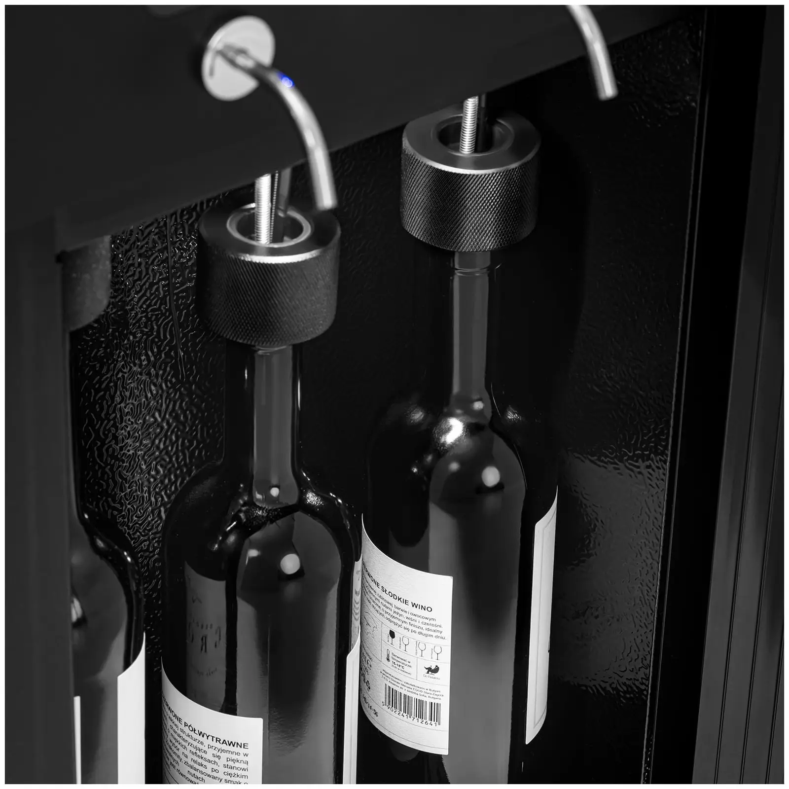 B-Ware Weinkühlschrank - mit Ausschank - 6 Flaschen