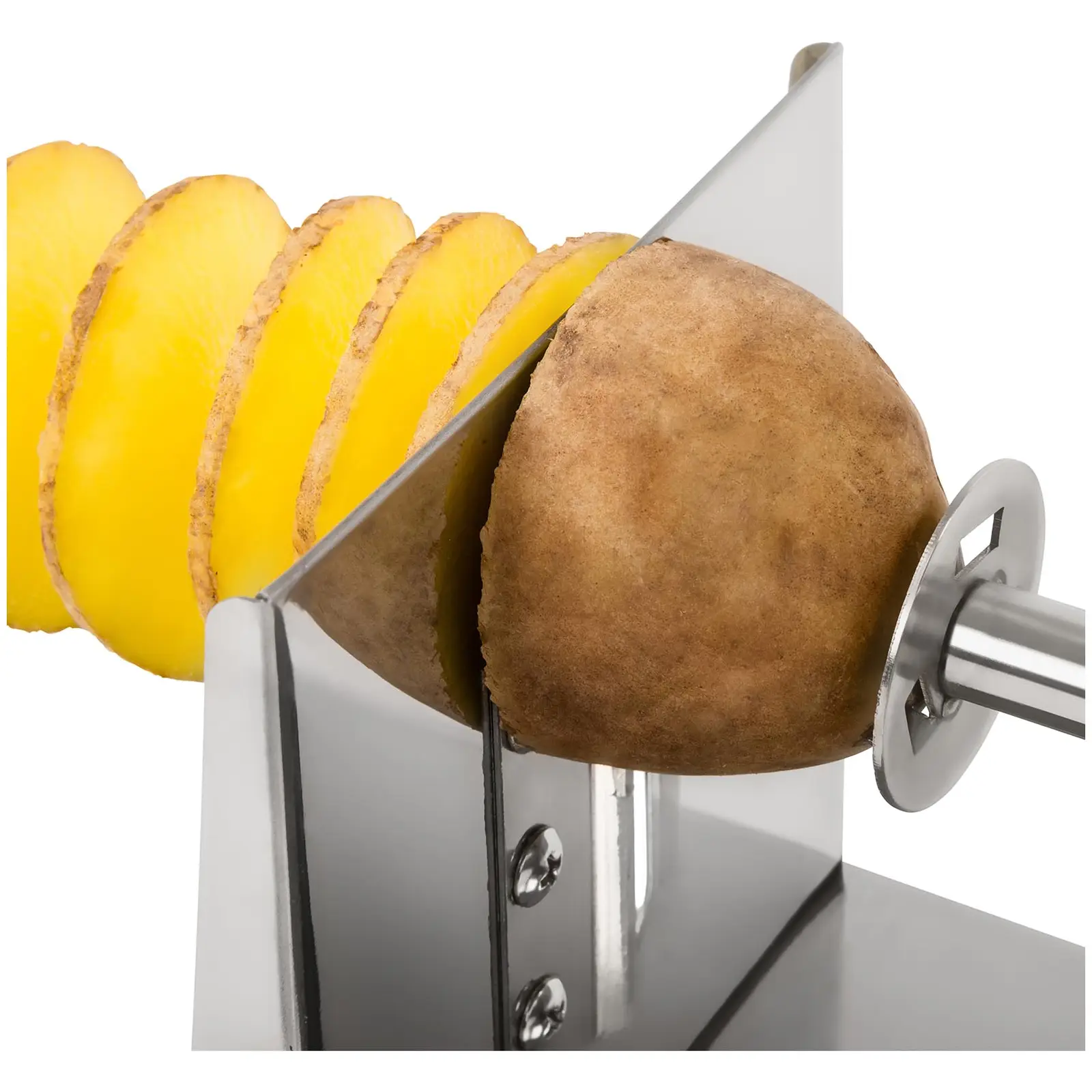 Spiralschneider - für Kartoffelspiralen - manuell - Edelstahl - Royal Catering