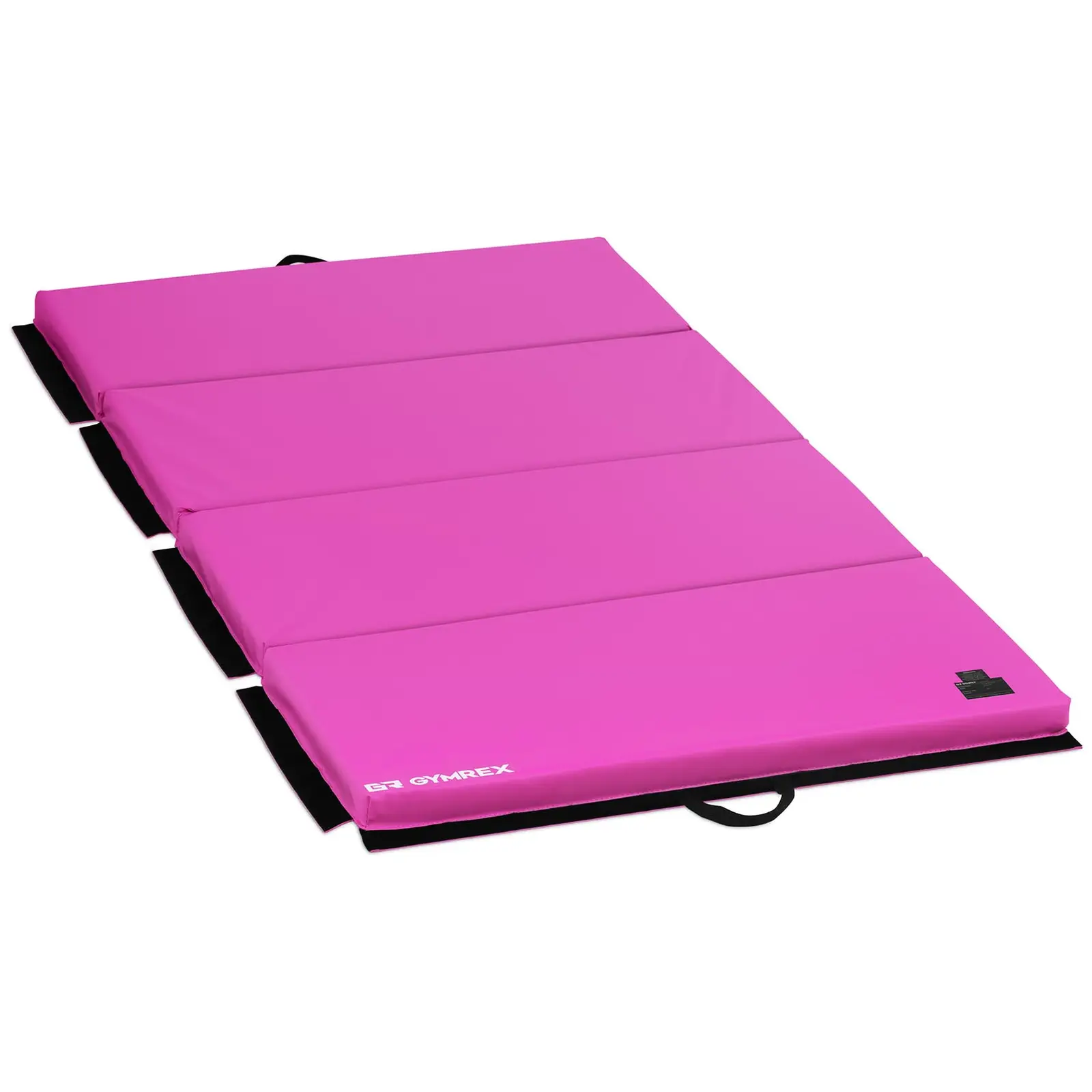 Weichbodenmatte - 200 x 100 x 5 cm - faltbar - Pink/Pink - belastbar bis 170kg