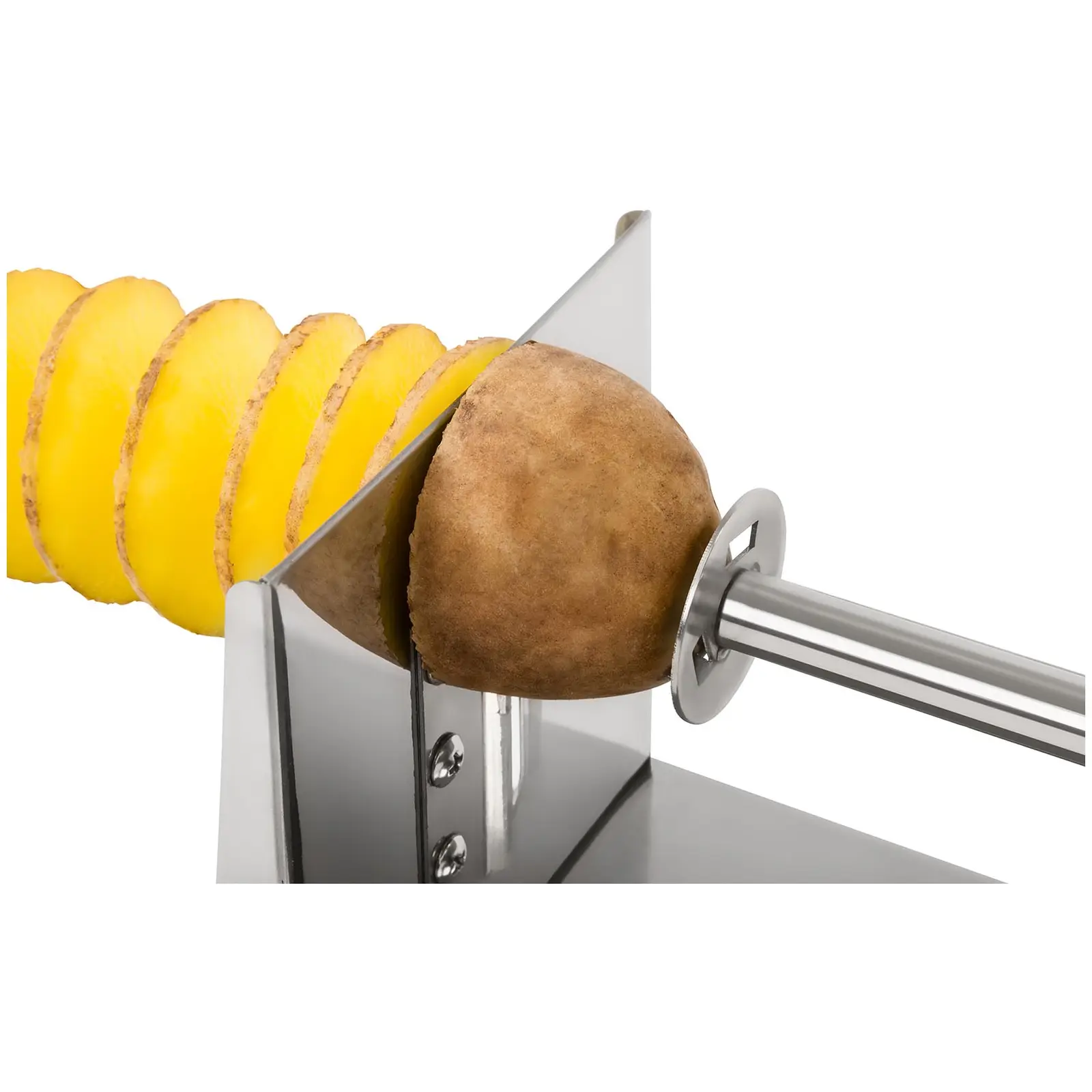 Spiralschneider - für Kartoffelspiralen - manuell - Edelstahl - Royal Catering
