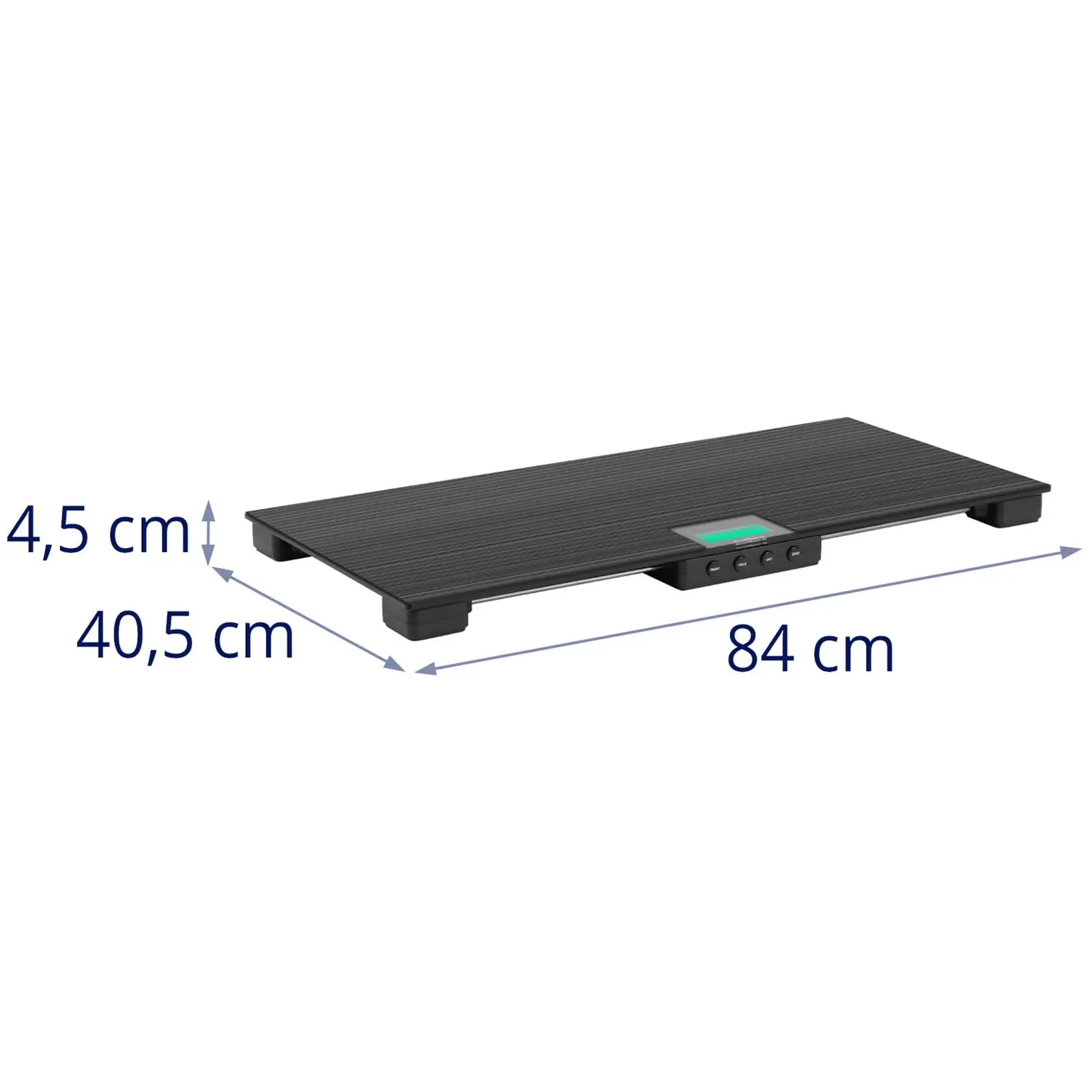 Tierwaage - 150 kg / 50 g - Antirutschmatte - LCD