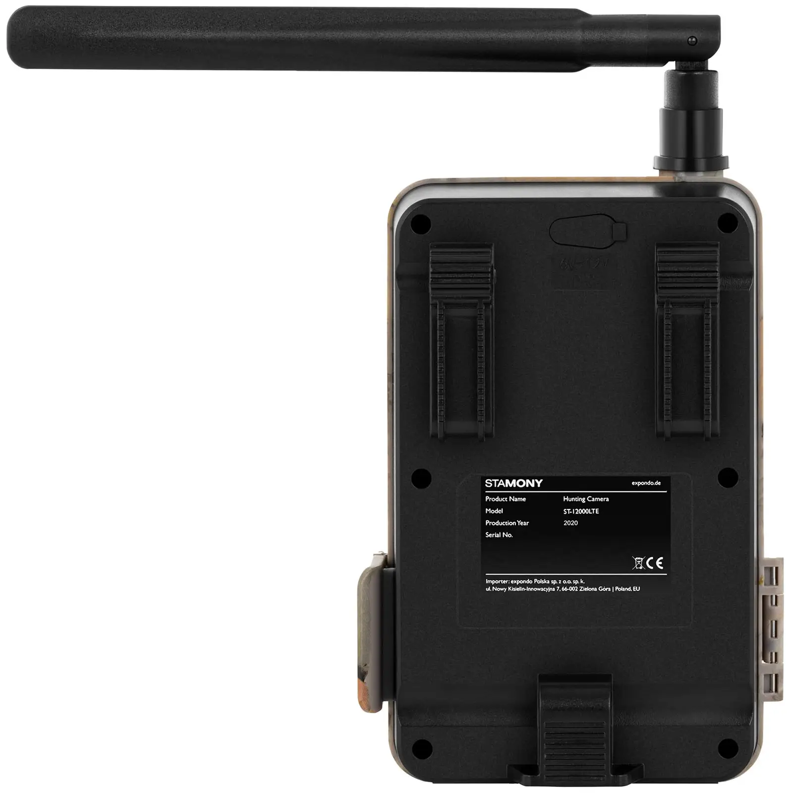 Wildkamera - 8 MP - Full HD - 44 IR-LEDs - 20 m - 0,3 s - LTE mit GSM-Verstärker