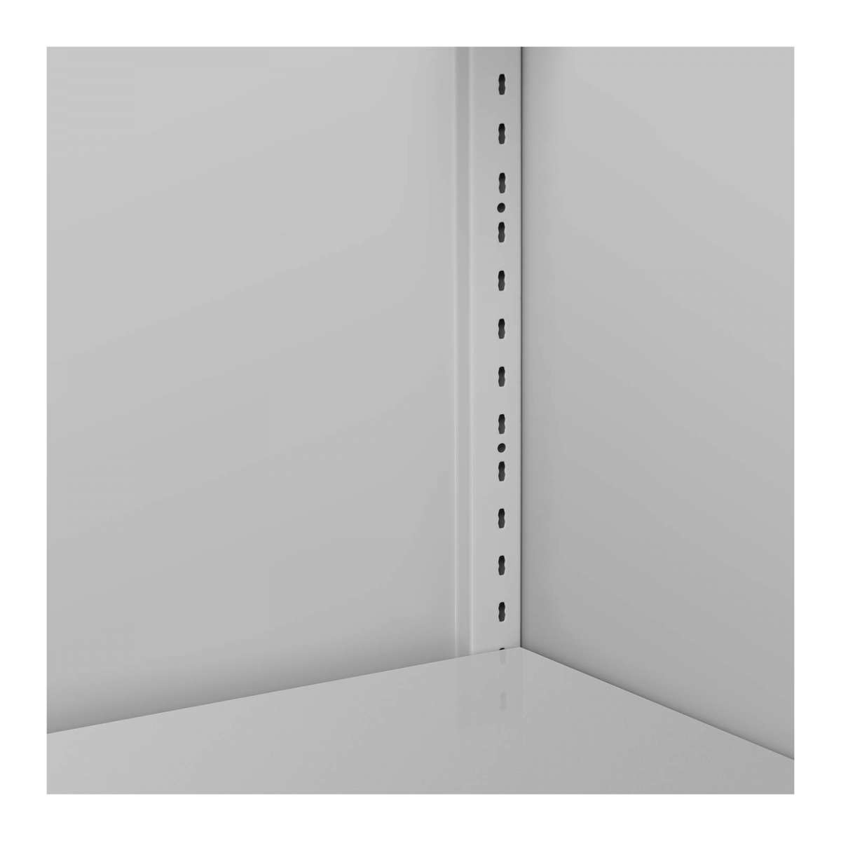 Metallschrank - 180 cm - 4 Regalböden - grau | expondo.de