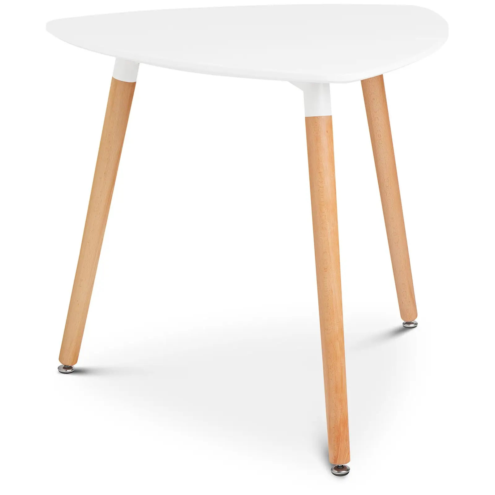 B-Ware Tisch - dreieckig - 80 x 80 cm - weiß