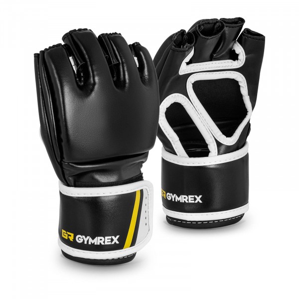 MMA Handschuhe - Gr. S/M - schwarz - ohne Daumen