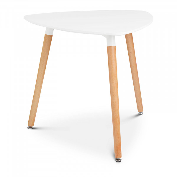 B-Ware Tisch - dreieckig - 80 x 80 cm - weiß