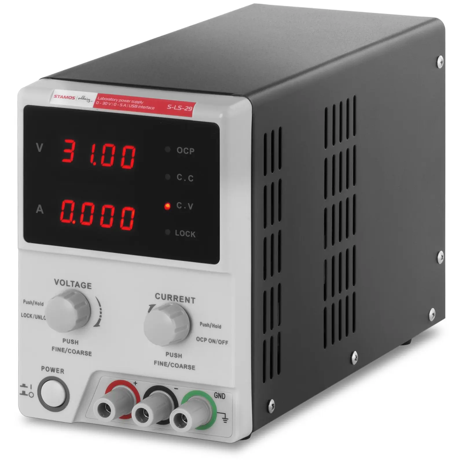 Labornetzgerät - 0-30 V - 0-5 A DC - 150 W - USB