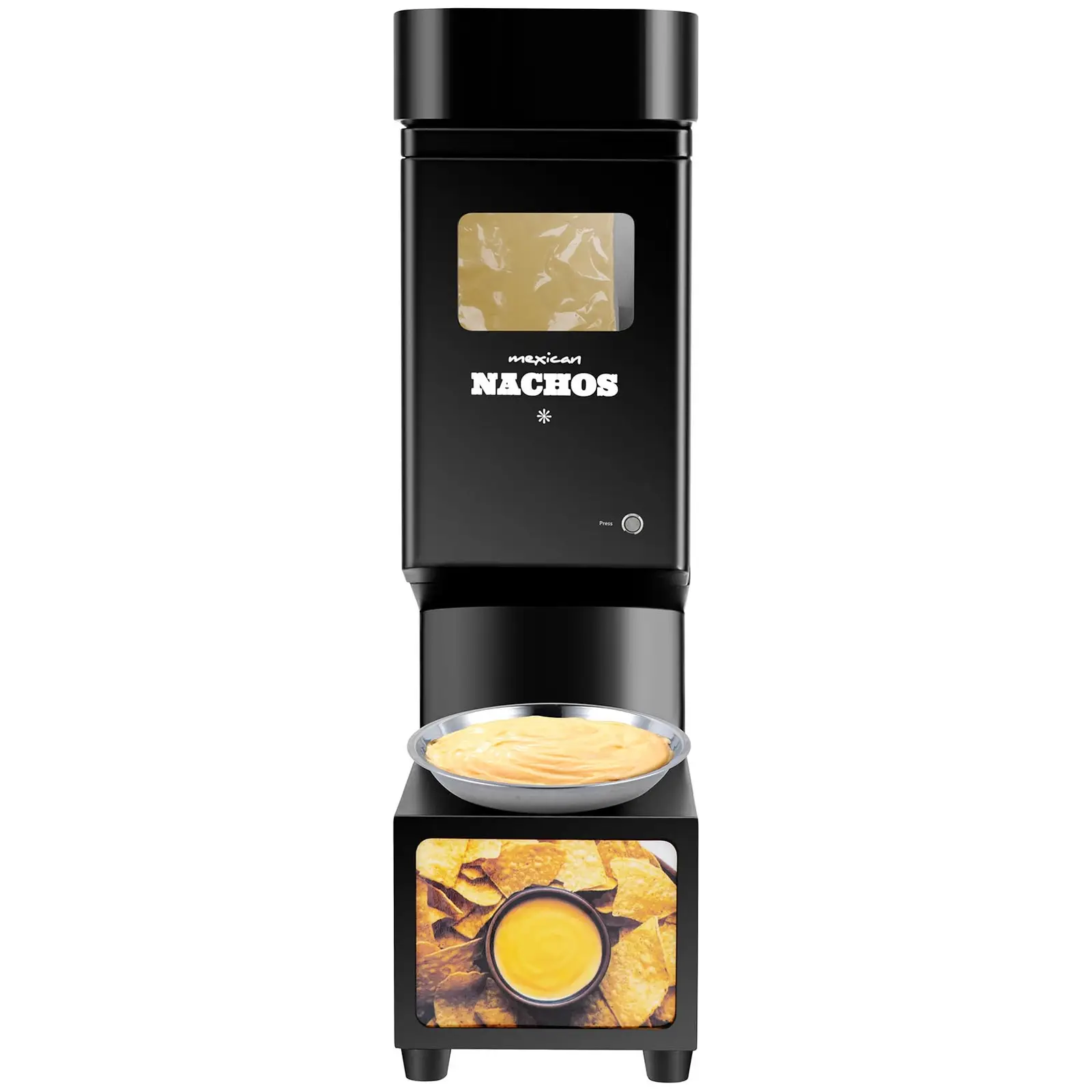 Profi-Soßenspender - Nacho-Käse - modernes Design - 4,8 l - 55 - 80 °C - schwarz - Royal Catering