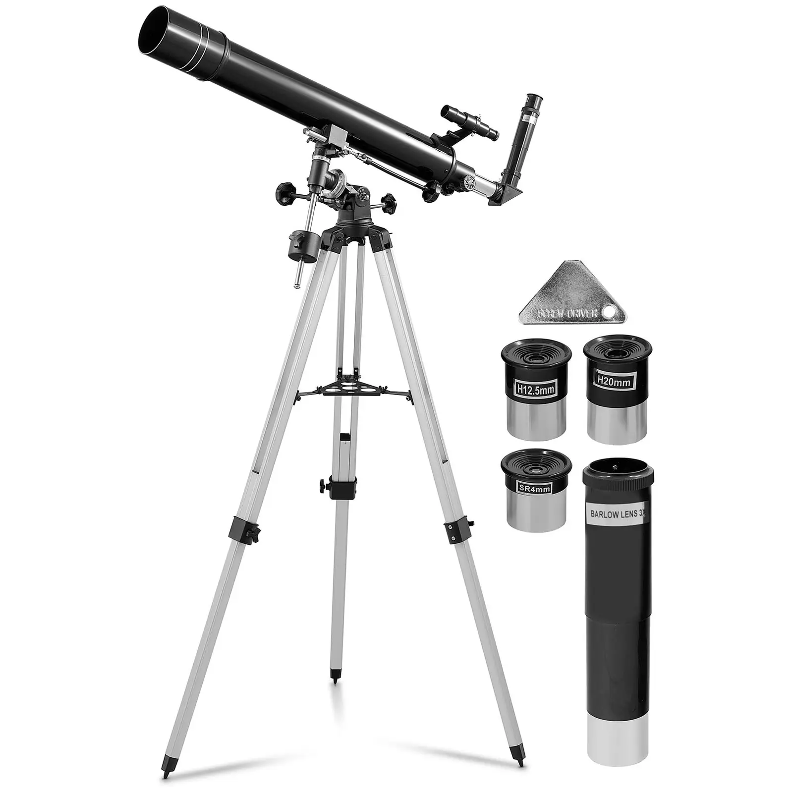 Teleskop - Ø 80 mm - 900 mm - Tripod-Stativ