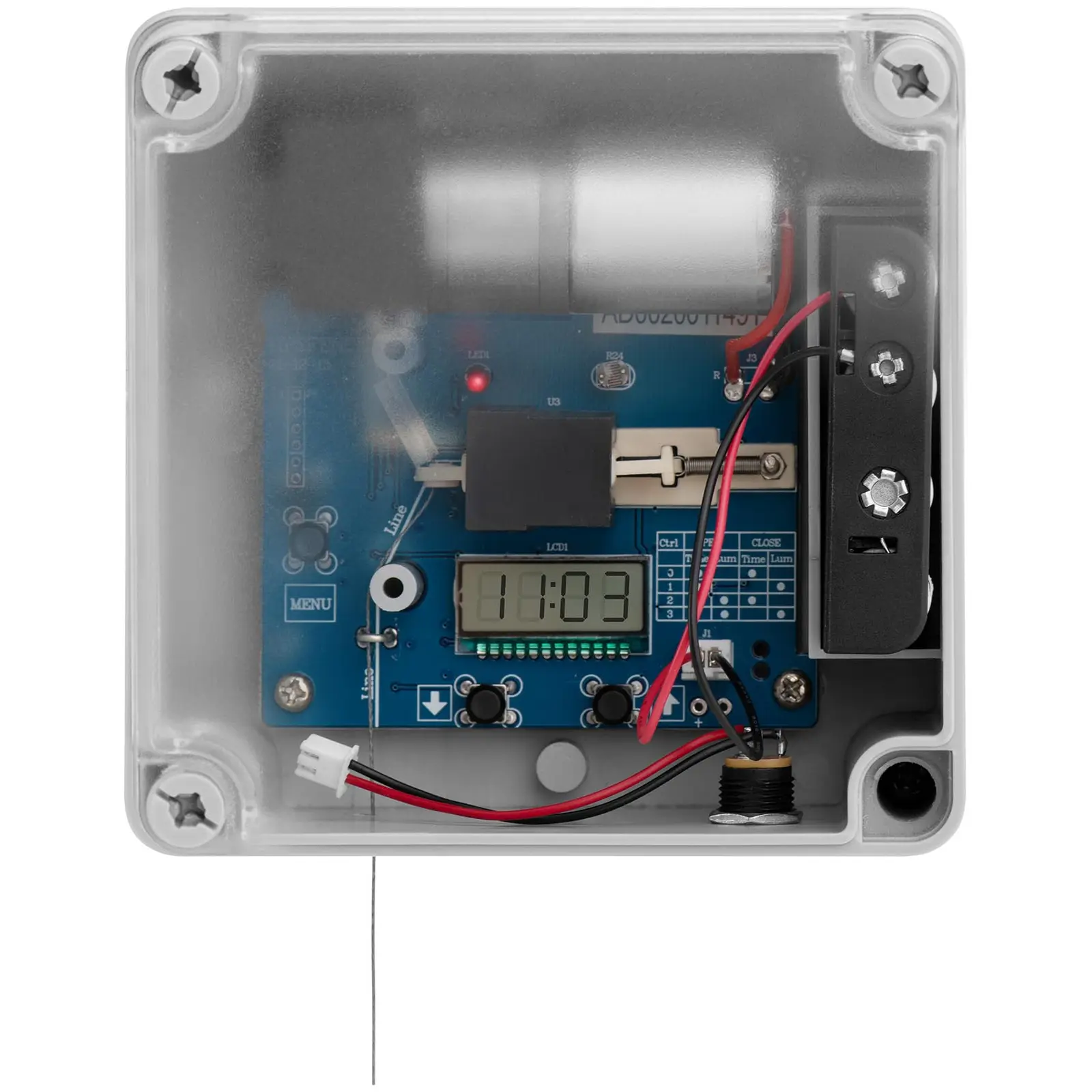 Automatische Hühnerklappe - Timer / Lichtsensor - Batterie + Netzteil 