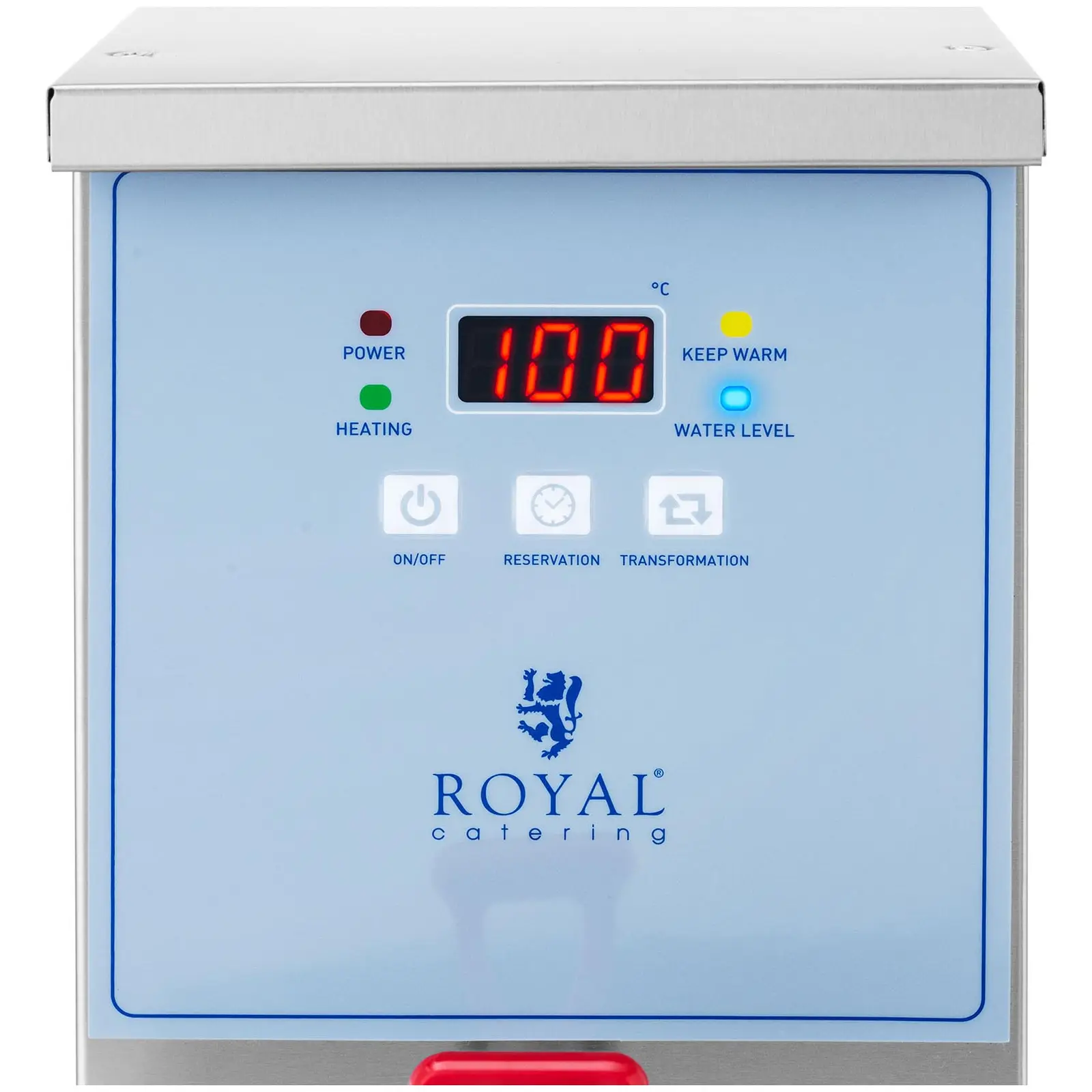 Heißwasserspender - 10 L - 3000 W - Wasseranschluss - Royal Catering