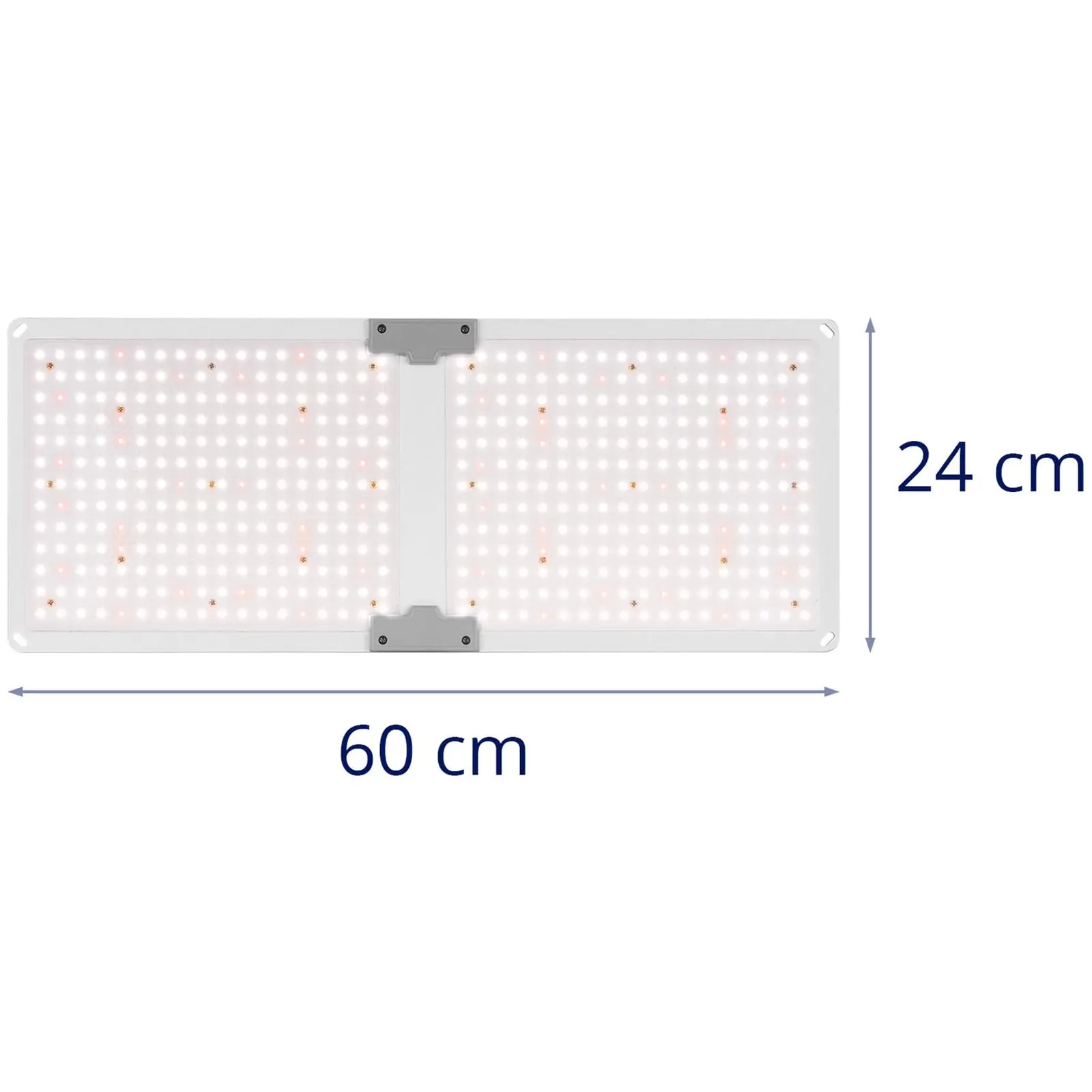 LED-Pflanzenlampe - Vollspektrum - 2,000 W - 468 LED - 20.000 Lumen