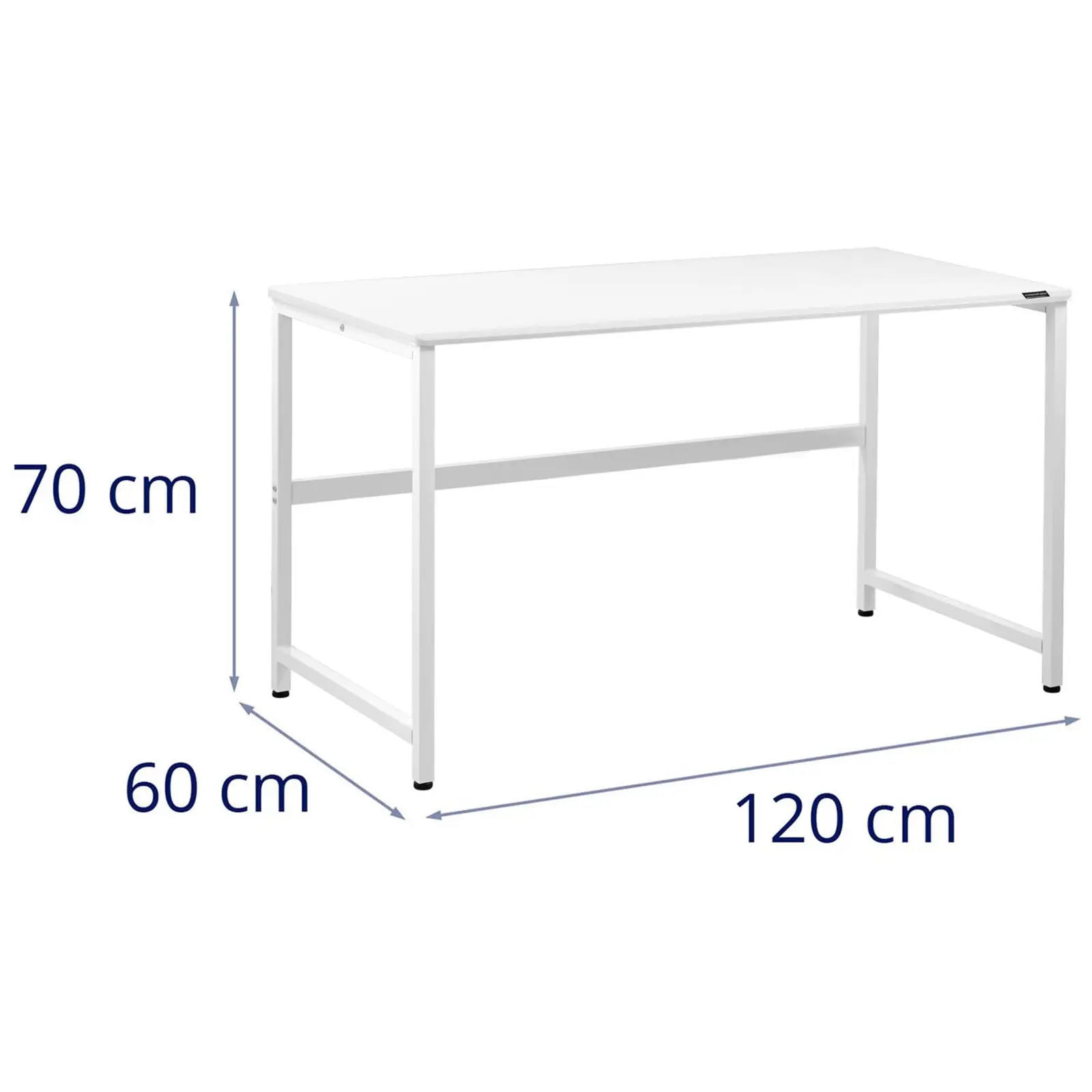 Schreibtisch - 120 x 60 cm - weiß